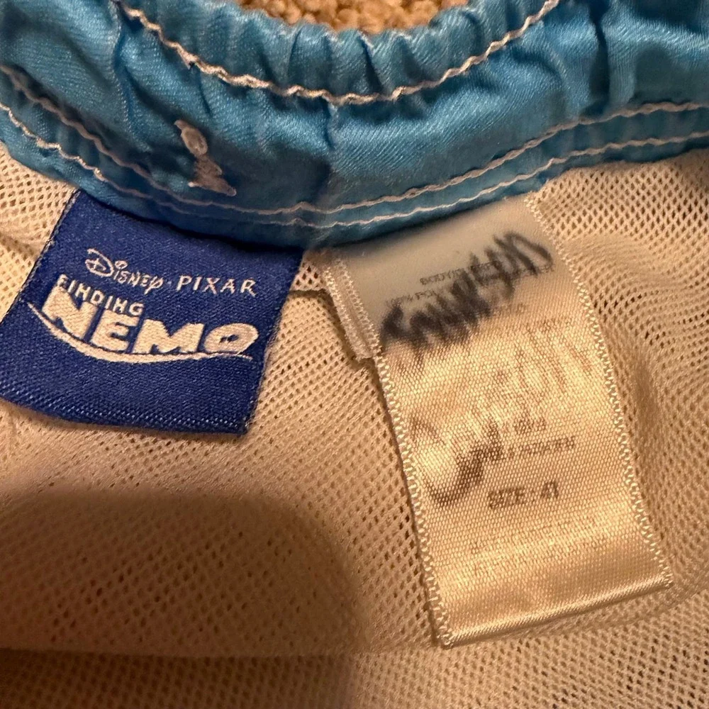 Y2K finding Nemo swim trunks toddler